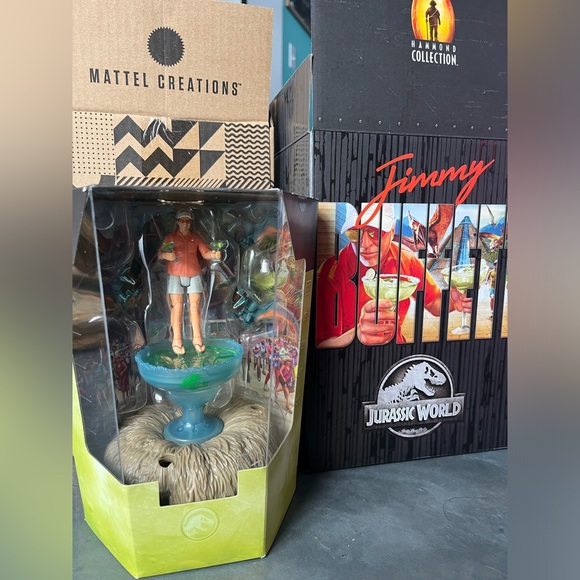 Jurassic World Hammond Collection Bubbles Up Jimmy Buffett Figure - Picture 5 of 9